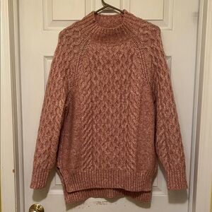 ⭐️A New Day Women's Pink Cable Knit Sweater